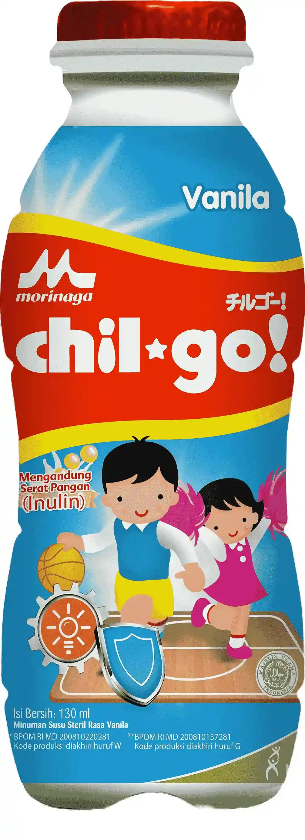 Morinaga Chil*Go! Susu Cair Steril - Vanila - 130 ml